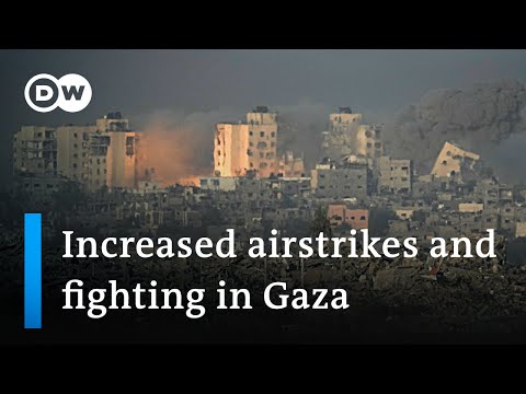 Gaza: Airstrikes and fighting continue as temporary cease-fire is delayed | DW News