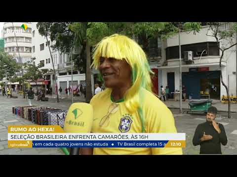 RJ | Cariocas fazem palpite para o jogo entre Brasil e Camarões
