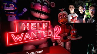 Vido-Test : On teste Five Nights at Freddy's Help Wanted 2 sur PlayStation VR2 ! Le meilleur jeu d'horreur VR ?