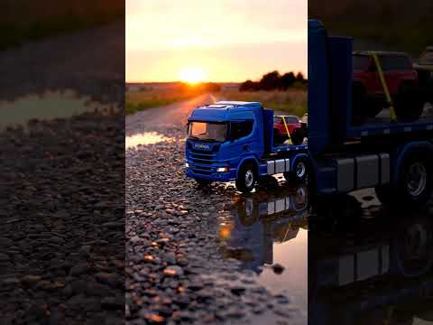 Miniature RC Hino Truck Conquers Deep Mud | Cinematic Off-Road Adventure