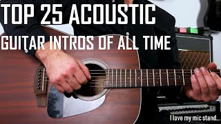 Top 25 Most Recognizable Acoustic Guitar Riffs of All Time