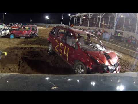#73B MINIVAN REAR DEMOLITION DERBY 2019 PUTNAM
