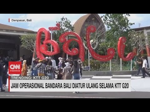 Jam Operasional Bandara Bali Diatur Ulang Selama KTT G20