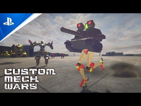 Custom Mech Wars - Announcement Trailer | PS5 Games