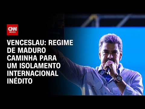 Venceslau: Regime de Maduro caminha para um isolamento internacional inédito | CNN 360°