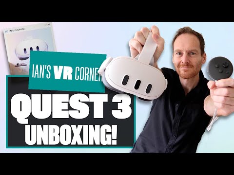 OMG! It's A Meta Quest 3 Unboxing, Size Comparison & Tech Rundown! - Ian's VR Corner