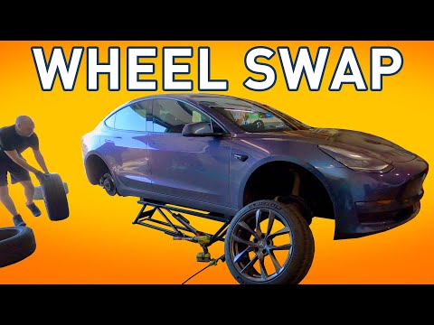 Tesla Seasonal Wheel Swap & Tips