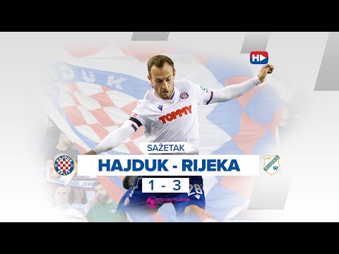 Hajduk - Rijeka 1:3