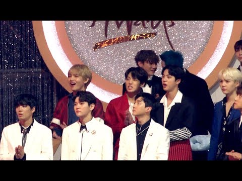 180111 방탄소년단 BTS REACTION TO SUPERJUNIOR BLACKSUIT