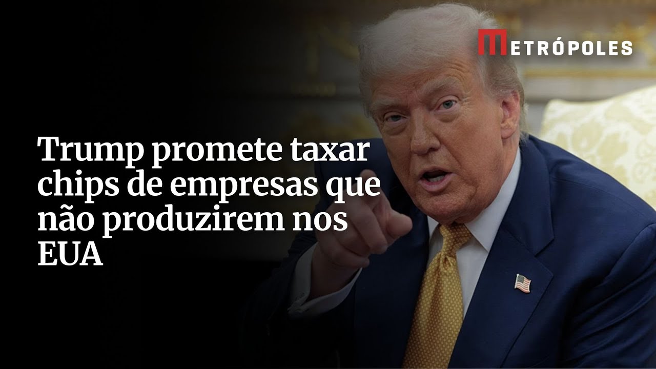 Trump promete taxar chips de empresas que não produzirem nos EUA