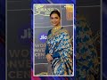 Deepika Padukone Went Full Desi In A Blue Saree