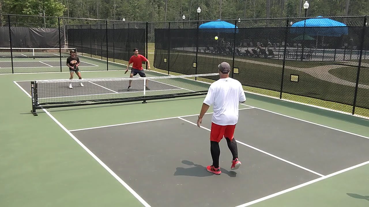 FURIOUS DRIVES TO THE MIDDLE! 3.9 Pickleball Game at Prince Creek in Murrells Inlet, SC