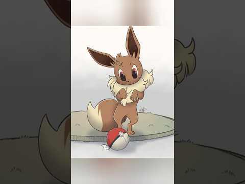 Eevee Fun 🧡  #Eevee #fanart #digitalartist #talltalestudios #minthe #drawing #art #pokemon #eeveeart