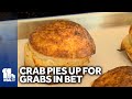 Crab pies up for grabs in football bet
