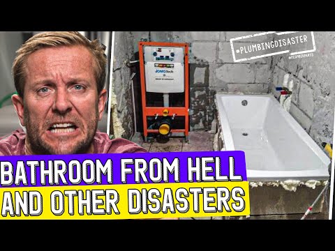 The BATHROOM OF NIGHTMARES and other Plumbing Disasters!