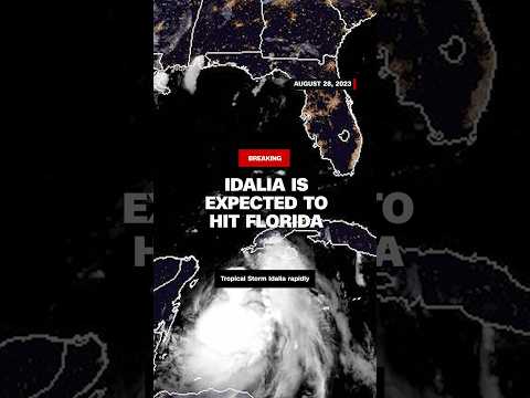 Tropical Storm Idalia expected to strengthen and hit Florida as hurricane