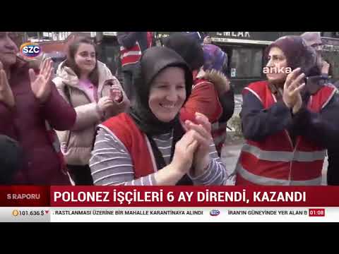 POLONEZ İŞÇİLERİ HAKLARINI ALDI – SZC TV – 07.01.2025