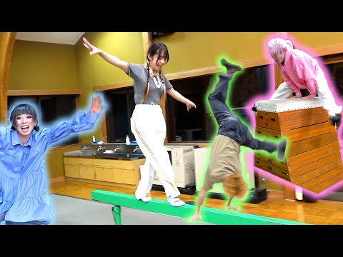 誰が一番早い?!障害物競走