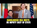 Bangladesh NSA Meets US Official; Rohingya, Trade & Democracy Discussed in DC Talks