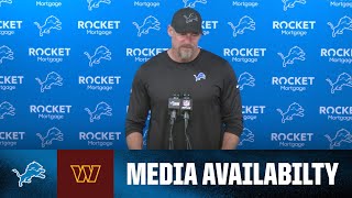 Dan Campbell postgame media availability | 2024 NFC Divisional Round: Lions vs. Commanders