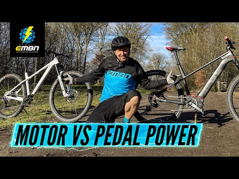 Electric Vs Pedal Powered Mountain Bike | What Does The Data Say?