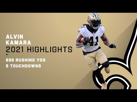Alvin Kamara Highlights from 2021 Season | New Orleans Saints video clip