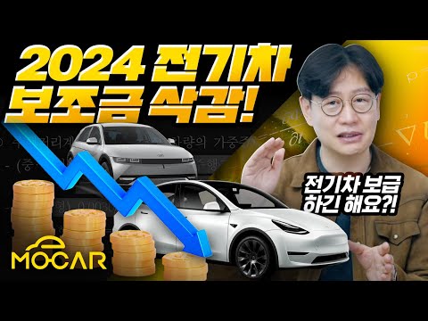 2024 전기차 보조금 황당한 변경...테슬라 KGM 망하나요?