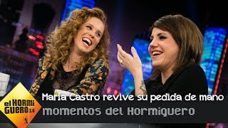 María Castro revive muy emocionada su pedida de mano en 'El Hormiguero 3.0' - El Hormiguero 3.0