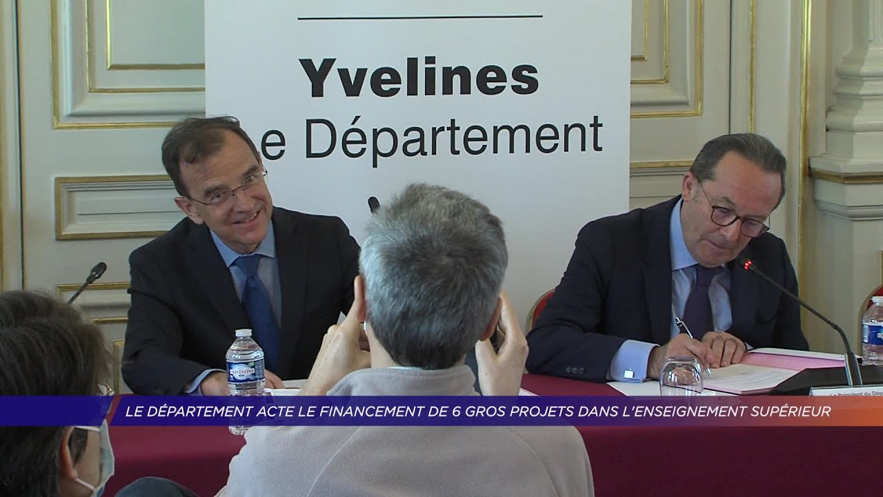 Yvelines | Le département acte le financement de 6 projets dans l’enseignement supérieur