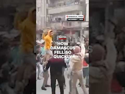 How Damascus fell so quickly