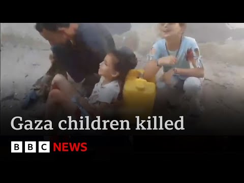 6 children reported killed collecting water in Gaza - Israel blames “technical error” | BBC News
