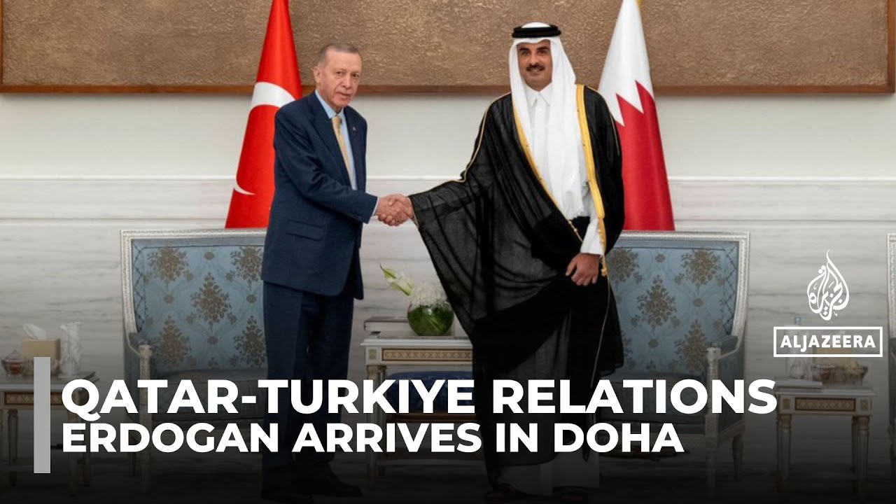 Erdogan in Doha as Turkiye-Qatar relations mark decades of cooperation