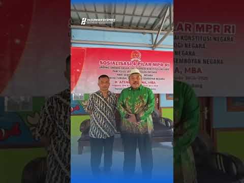 Sosialisasi Empat Pilar MPR, Anggota DPR RI H. Ateng Sutisna #shortvideo #subangselatan#subang