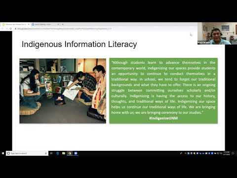 ACRL IS IDPC: Instruction and Outreach for Diverse Populations: Indigenous Students (Part II)