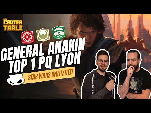 STAR WARS UNLIMITED - ANAKIN COMMAND - GAGNANT PQ LYON