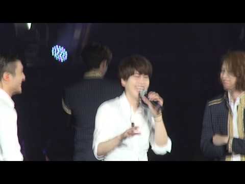 150501 SS6 SG Kyuhyun's Funny English then Heartfelt Chinese Speech