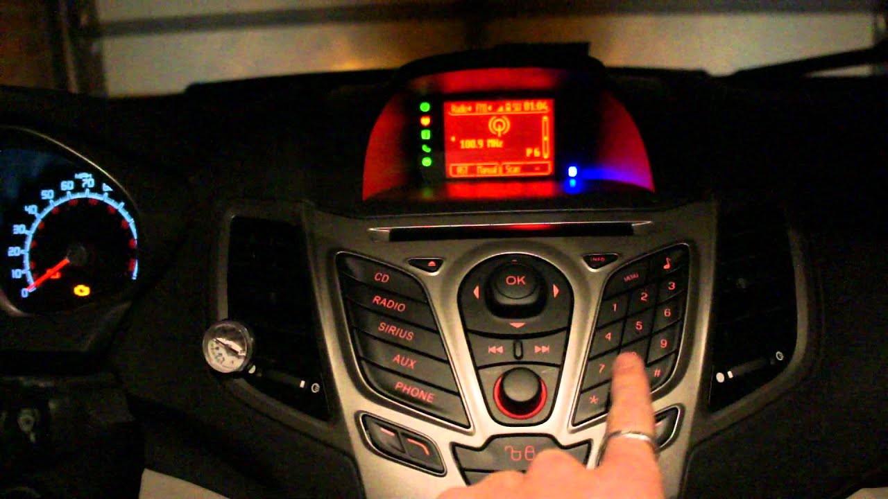 Ford fiesta 2012 audio system #7