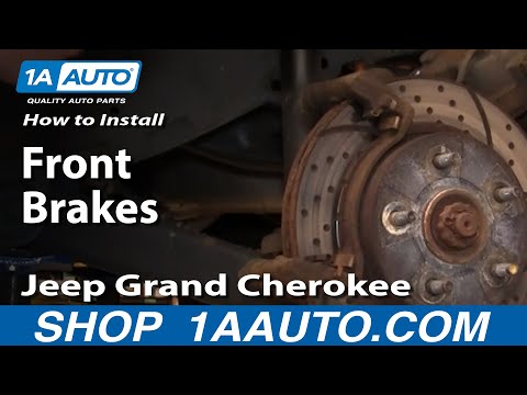 JEEP Grand Cherokee II (WJ) - Front Brake Rotor Replacement