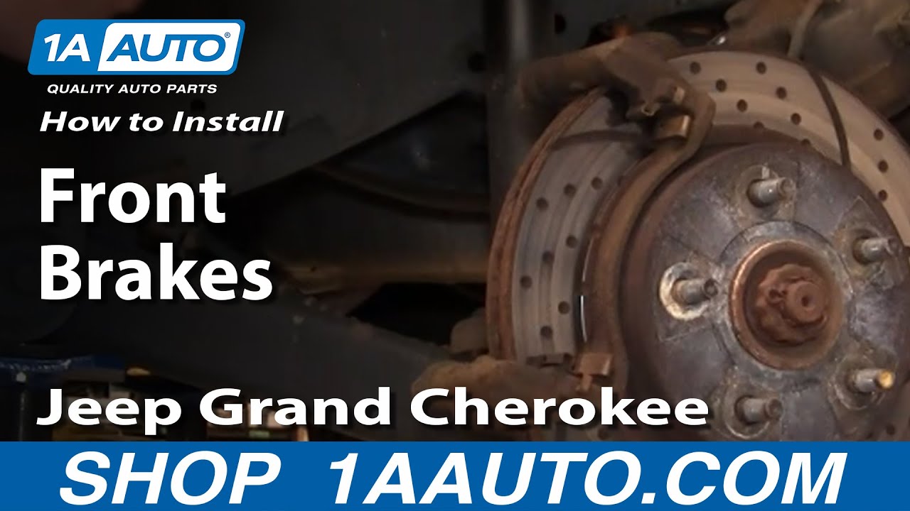 Change rear brakes jeep grand cherokee 2004 #1