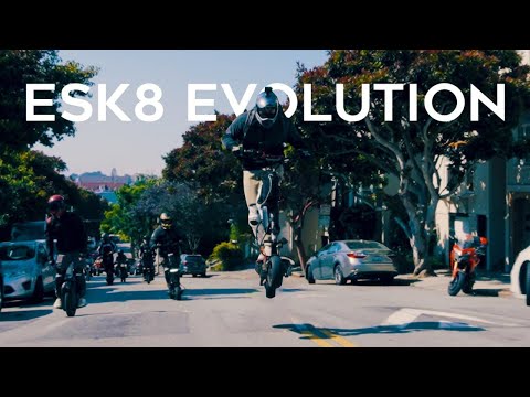 The Evolution Of An ESK8 Group | Music Video Featuring Andreas Stone, Denniz Jamm - Black Sunrise