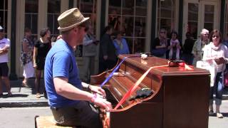 Dom Pipkin- New Orleans Blues on Street Piano