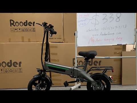 Rooder ebike electric scooter scooter without chain NO anti-dumping duty to EU, +8613632905138