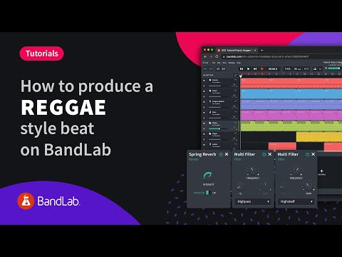 How to produce a reggae track using BandLab's free web Mix Editor