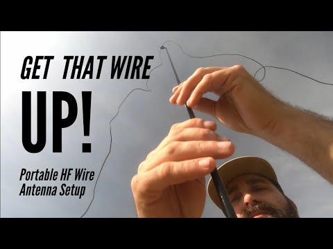 HF Wire Antenna Setup How-To for Portable Operators