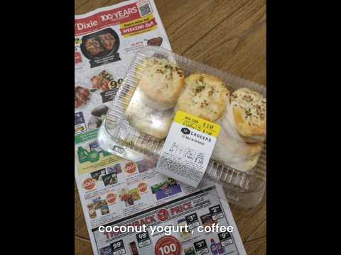 Winn Dixie 🛒🧾#winndixie #winndixiedeals #breakfast #biscuits #grocerystore #coffee #cheese #eat