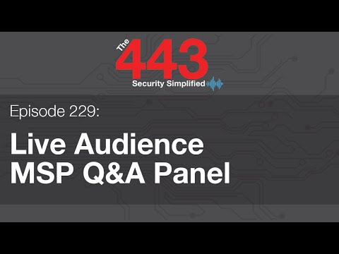 The 443 Episode 229 - Live Audience MSP Q&A Panel
