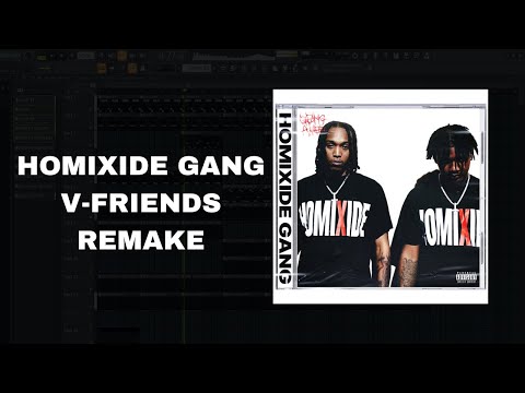 How "V-friends" by Homixide Gang was made