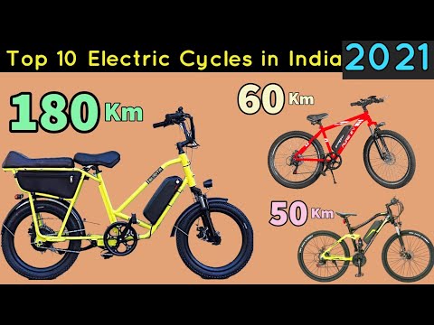 Top 10 Best Electric Cycles In India 2021 - e Bikes