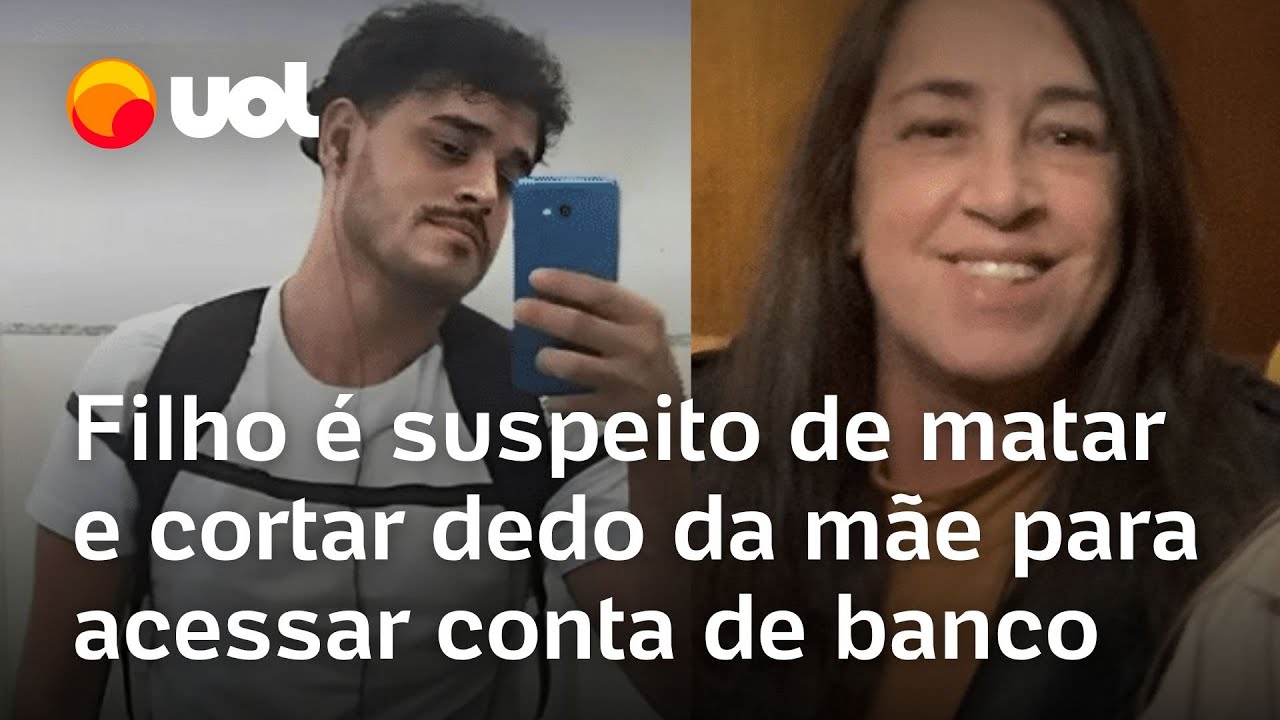 Filho é preso por suspeita de matar e cortar dedo da mãe para acessar conta de banco em São Paulo