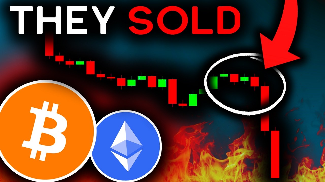 BlackRock Caught DUMPING BITCOIN (this is why)!!! - Bitcoin News Today, Ethereum & Altcoins